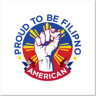 Filipino American Pride Posters and Art